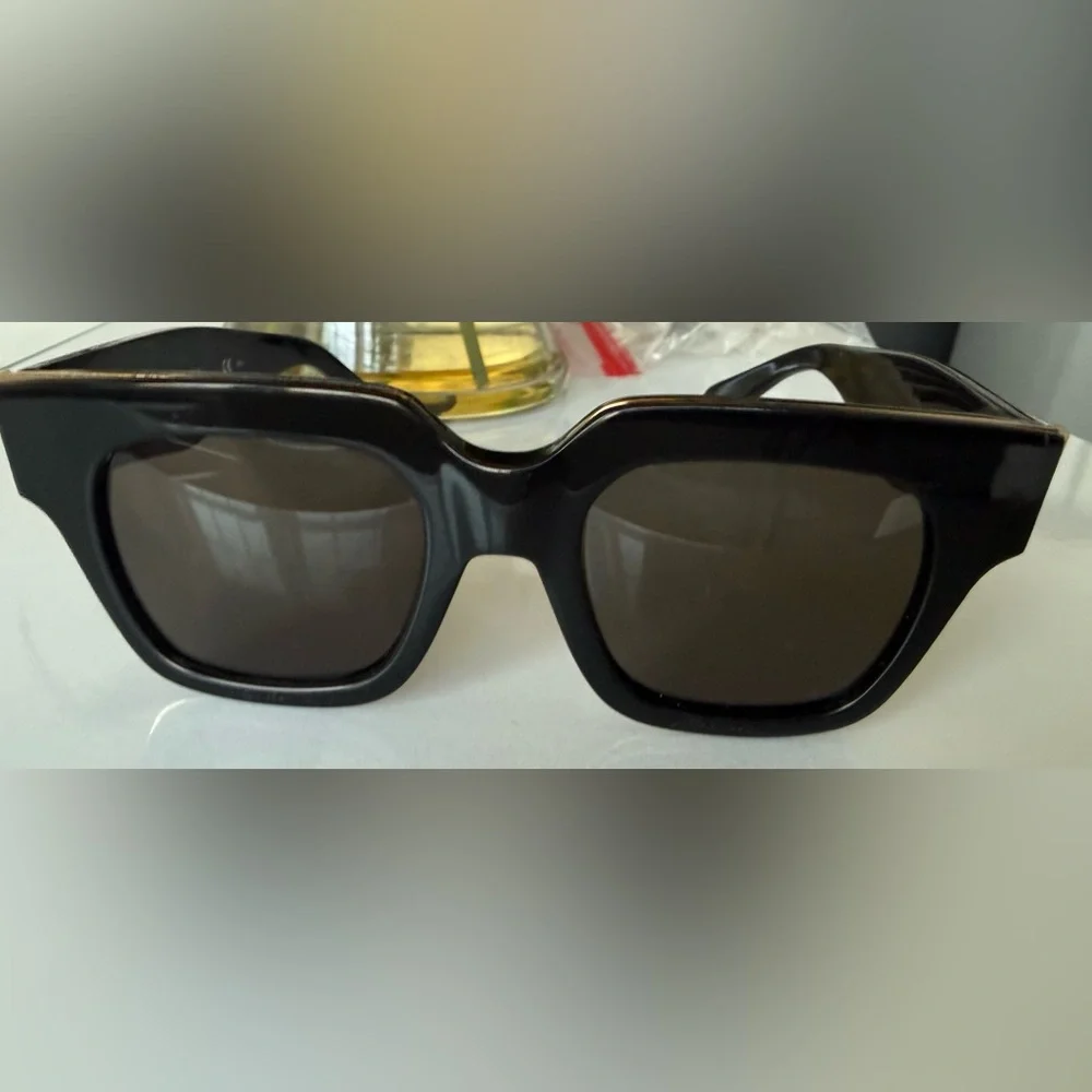 Authentic Celine Black Oversized Square Sunglasses